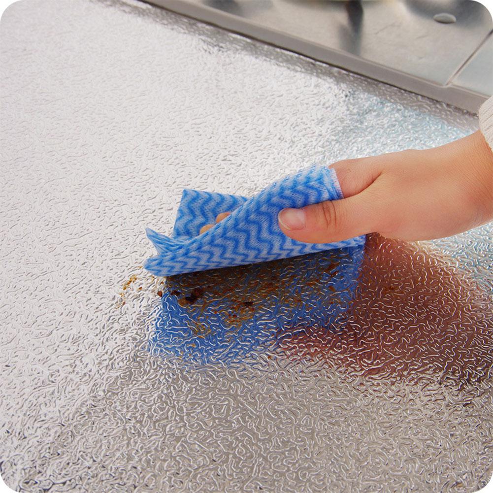 40x 100cm Küche Öl-beweis Wasserdicht Aufkleber Aluminium Folie Küche Herd Schrank Selbstklebende Wand Aufkleber DIY Tapete 40x 100cm Küche Öl-beweis Wasserdicht Aufkleber Aluminium Folie Küche Herd Schrank Selbstklebende Wand Aufkleber DIY Tapete