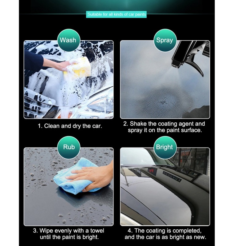 300/120/100ml Auto Abweisend Keramik Beschichtung Nano Glas Vergoldet Kristall Flüssigkeit Hydrophobe Beschichtung Wasserdicht Agent 300/120/100ml Auto Abweisend Keramik Beschichtung Nano Glas Vergoldet Kristall Flüssigkeit Hydrophobe Beschichtung Wasserdicht Agent