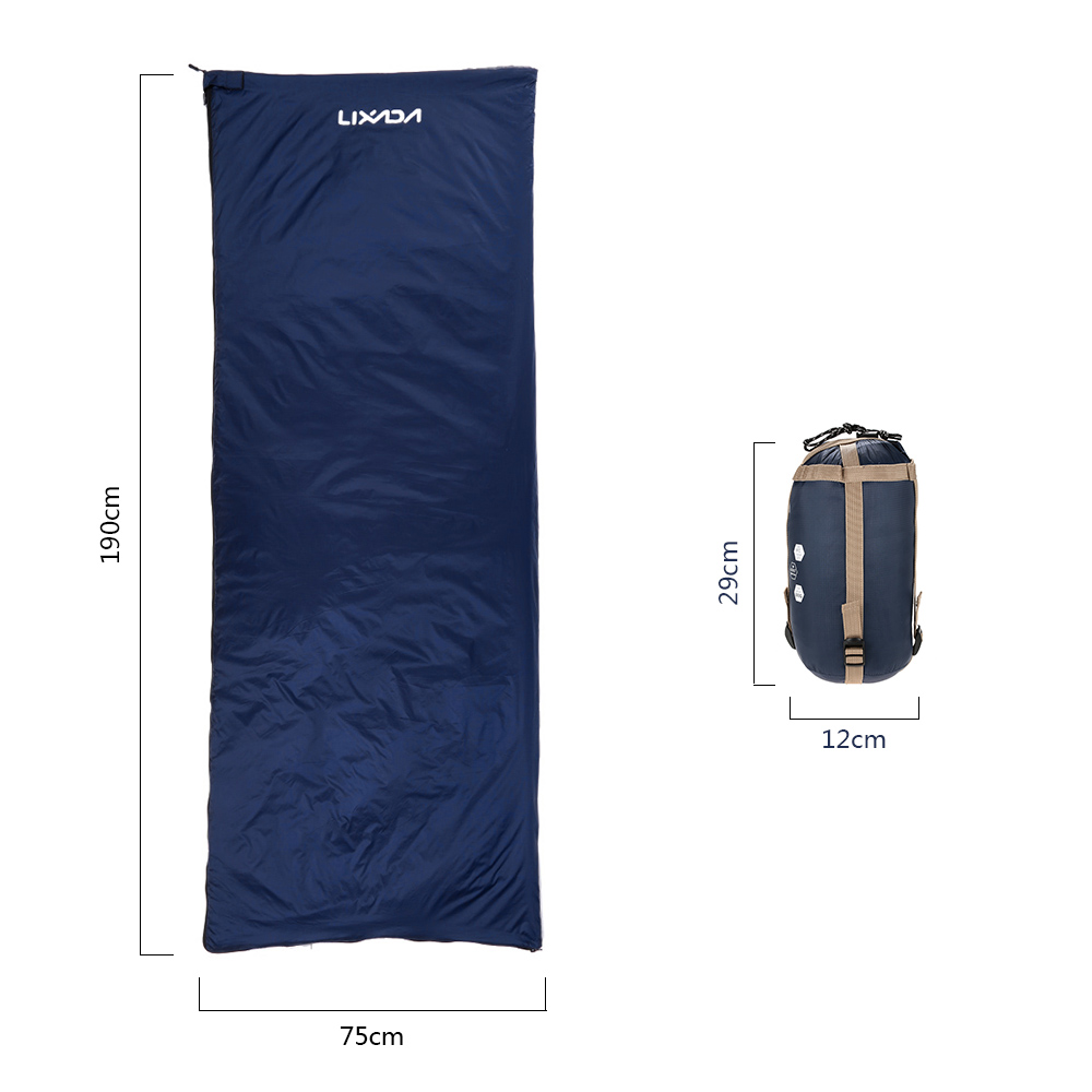 LIXADA 190*75cm Umschlag Schlafsack Erwachsene Camping Outdoor Mini Walking strand Schlafsäcke Ultraleicht Reisetasche Frühling herbst LIXADA 190*75cm Umschlag Schlafsack Erwachsene Camping Outdoor Mini Walking strand Schlafsäcke Ultraleicht Reisetasche Frühling herbst