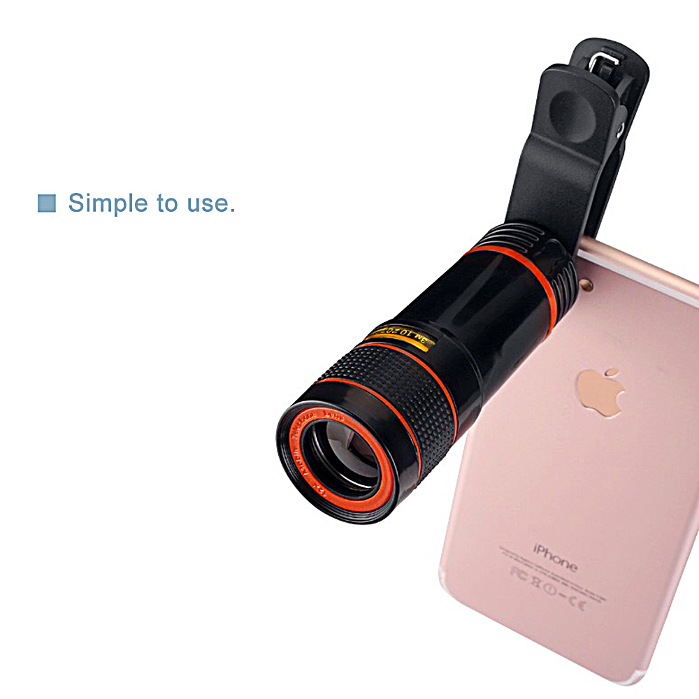 Dropshipping Handy Kamera Objektiv 12X Zoom Teleobjektiv Externe Teleskop Mit Universal Clip für Smartphone Dropshipping Handy Kamera Objektiv 12X Zoom Teleobjektiv Externe Teleskop Mit Universal Clip für Smartphone