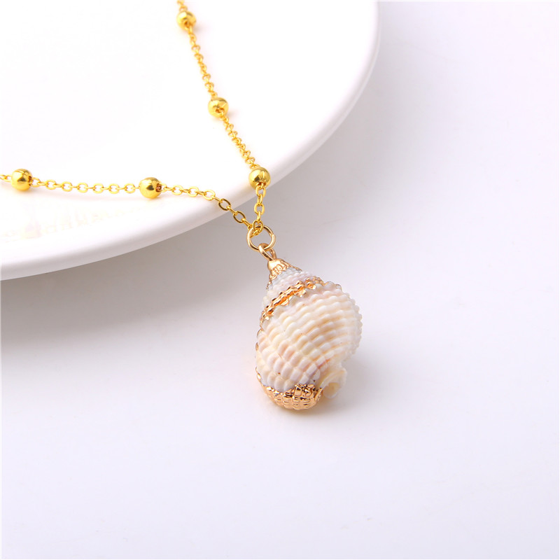 2019 Boho Conch Shell Halskette Meer Strand Shell Anhänger Halskette Für Frauen Collier Femme Shell Kauri Sommer Schmuck Böhmischen 2019 Boho Conch Shell Halskette Meer Strand Shell Anhänger Halskette Für Frauen Collier Femme Shell Kauri Sommer Schmuck Böhmischen