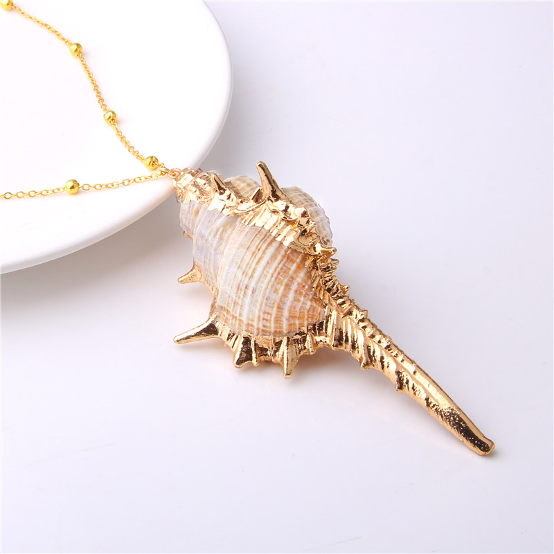 2019 Boho Conch Shell Halskette Meer Strand Shell Anhänger Halskette Für Frauen Collier Femme Shell Kauri Sommer Schmuck Böhmischen 2019 Boho Conch Shell Halskette Meer Strand Shell Anhänger Halskette Für Frauen Collier Femme Shell Kauri Sommer Schmuck Böhmischen