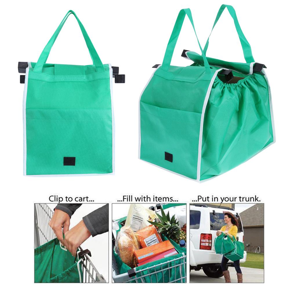 1pc Frauen Faltbare Große Einkaufstaschen Trolley Clip-Zu-Warenkorb Grocery Shopping Totes Tragbare Wiederverwendbare Umweltfreundliche Taschen handtaschen 1pc Frauen Faltbare Große Einkaufstaschen Trolley Clip-Zu-Warenkorb Grocery Shopping Totes Tragbare Wiederverwendbare Umweltfreundliche Taschen handtaschen