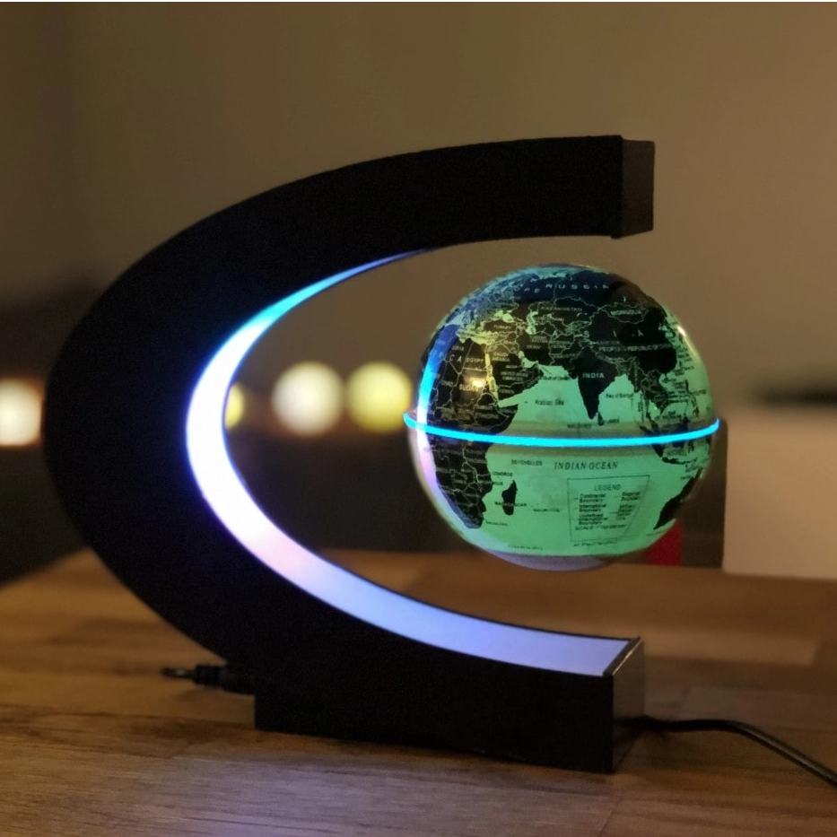 LED-Welt Karte Magnetische Schwebender Globus Hause Elektronische Anti-schwerkraft Lampe Neuheit Ball Licht Geburtstag Dekoration LED-Welt Karte Magnetische Schwebender Globus Hause Elektronische Anti-schwerkraft Lampe Neuheit Ball Licht Geburtstag Dekoration