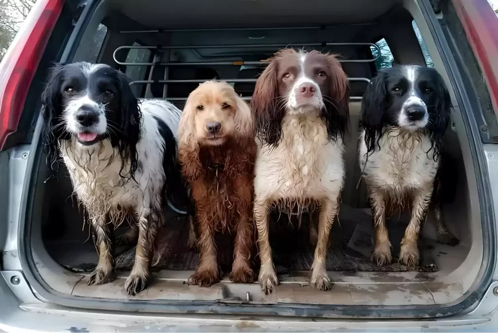 English Springer Spaniel seat cover